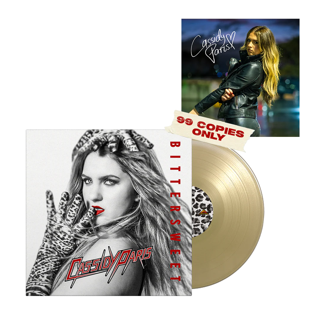 Cassidy Paris - Bittersweet - Gold Vinyl + Signed Art Card