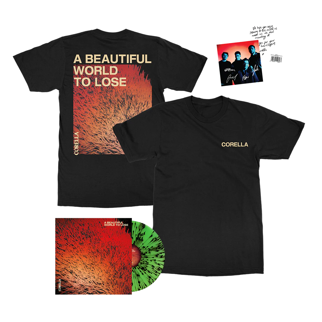 Corella - A Beautiful World to Lose - Vinyl Merch Bundle