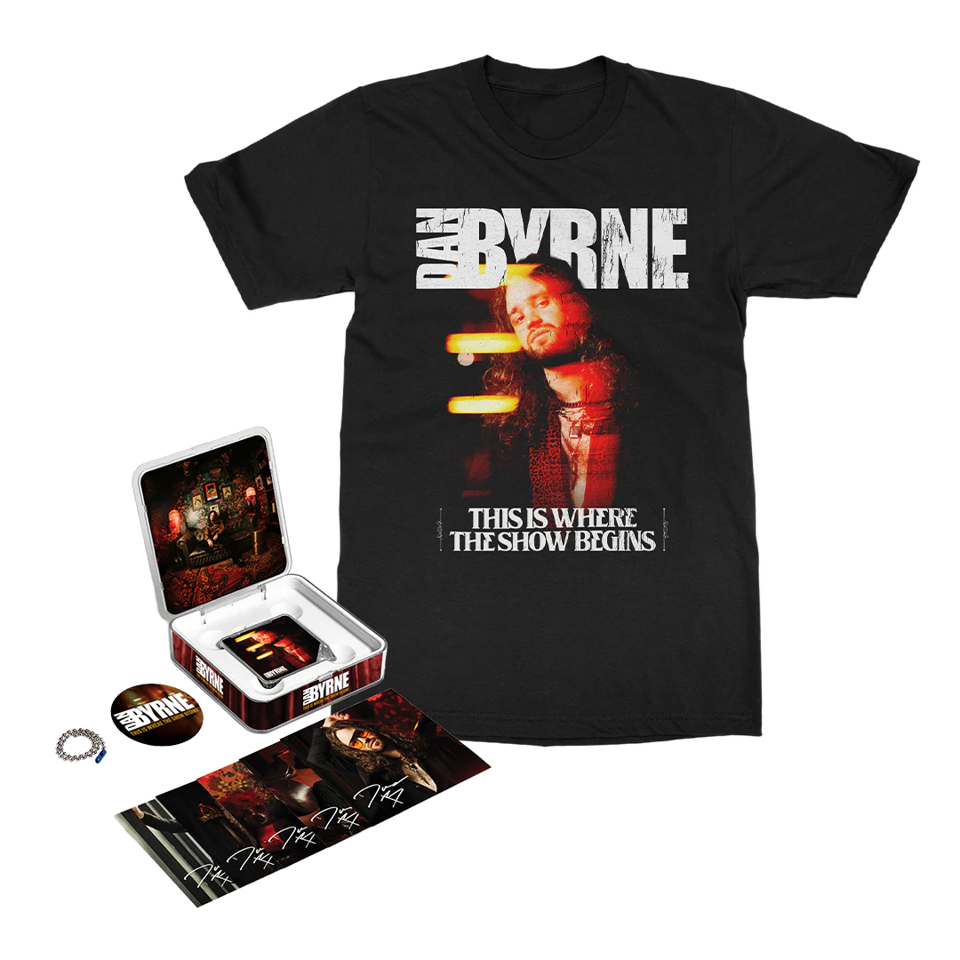 Dan Byrne - This Is Where The Show Begins - KiTalbum Merch Bundle