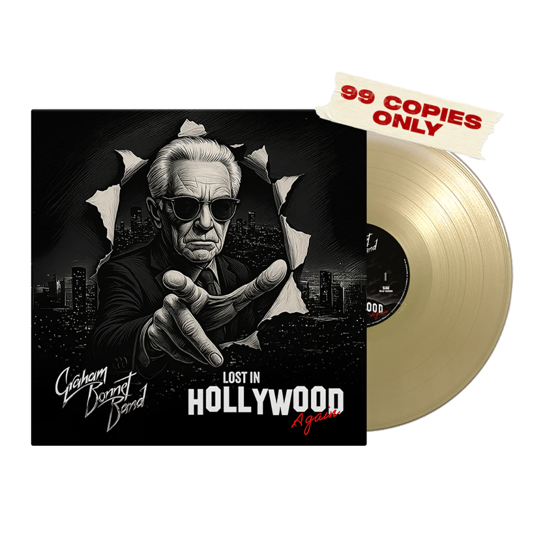 Graham Bonnet Band - Lost In Hollywood Again (Live) - 2LP Gold Vinyl - 99 only