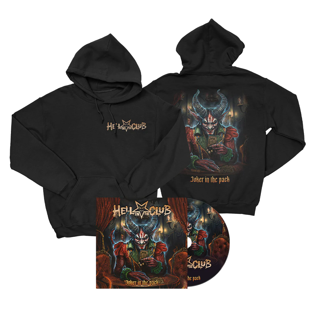 Hell In the Club - Joker In The Pack - CD + Hoodie