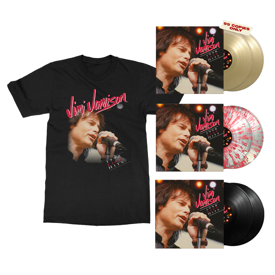 Jimi Jamison - 1998 Live Hits - All Vinyl Merch Bundle