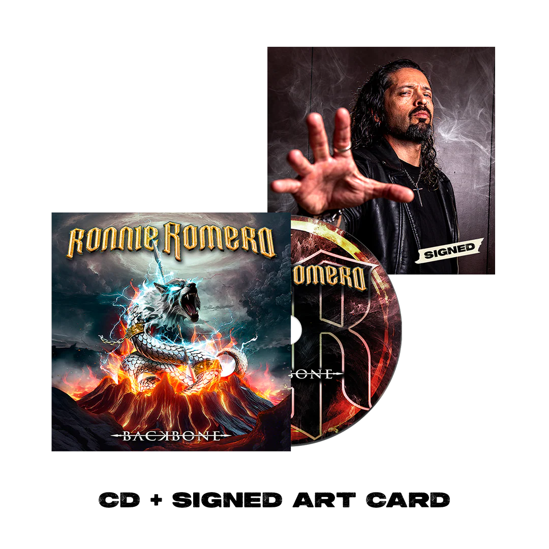 Ronnie Romero - Backbone - CD + Signed Art Card