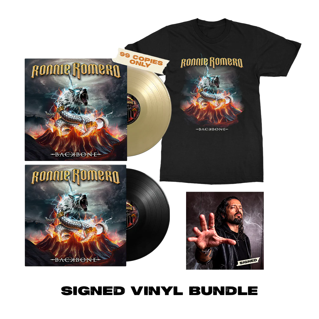 Ronnie Romero - Backbone - Signed Vinyl Bundle