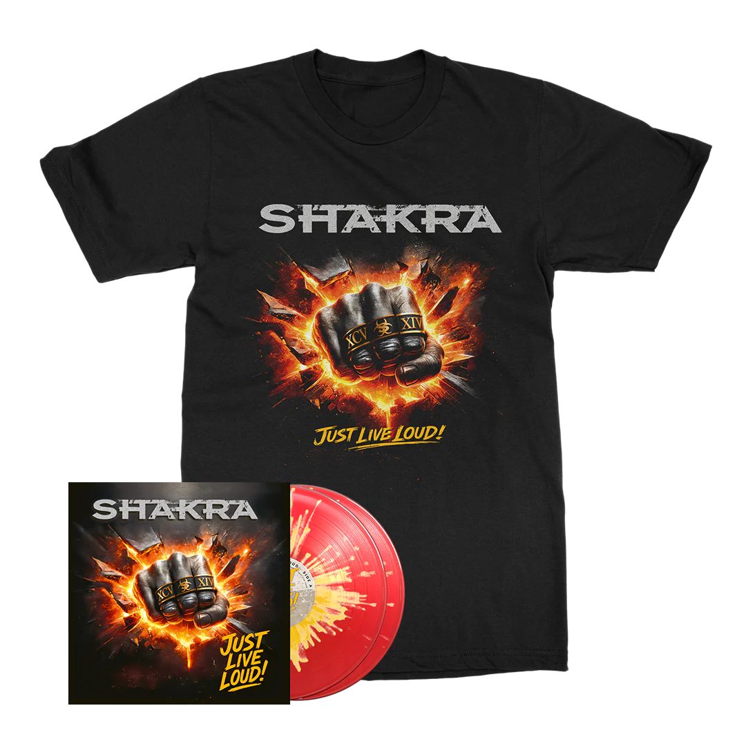 Shakra - Just Live Loud! - Vinyl Merch Bundle