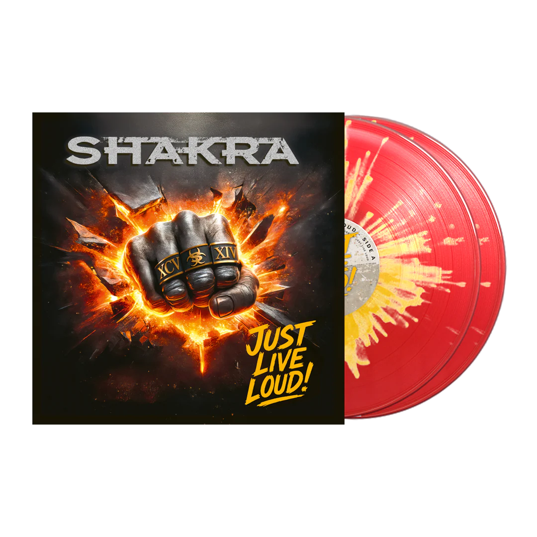 Shakra - Just Live Loud! - Yellow Red Splatter 2LP