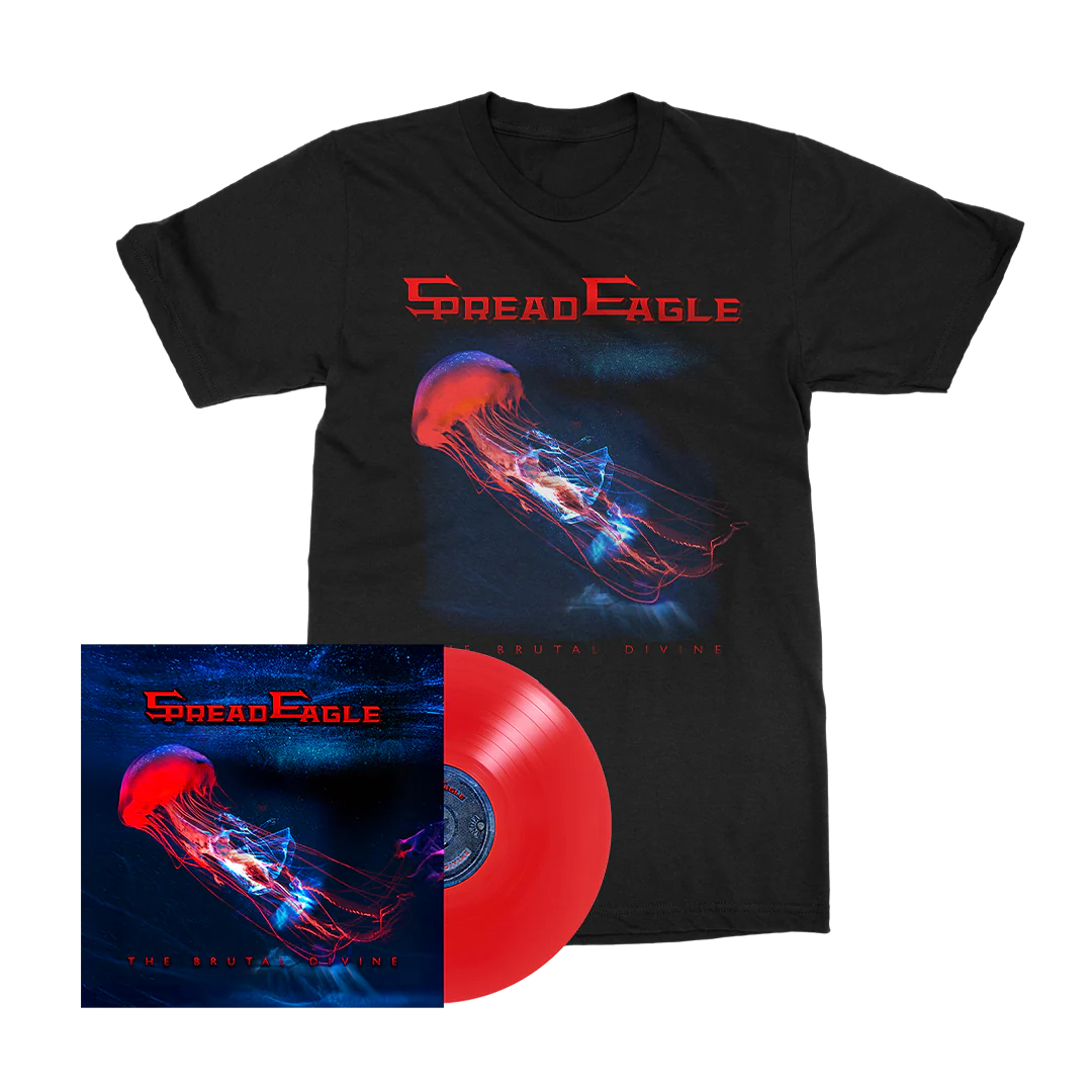 Spread Eagle - The Brutal Divine - Vinyl Merch Bundle