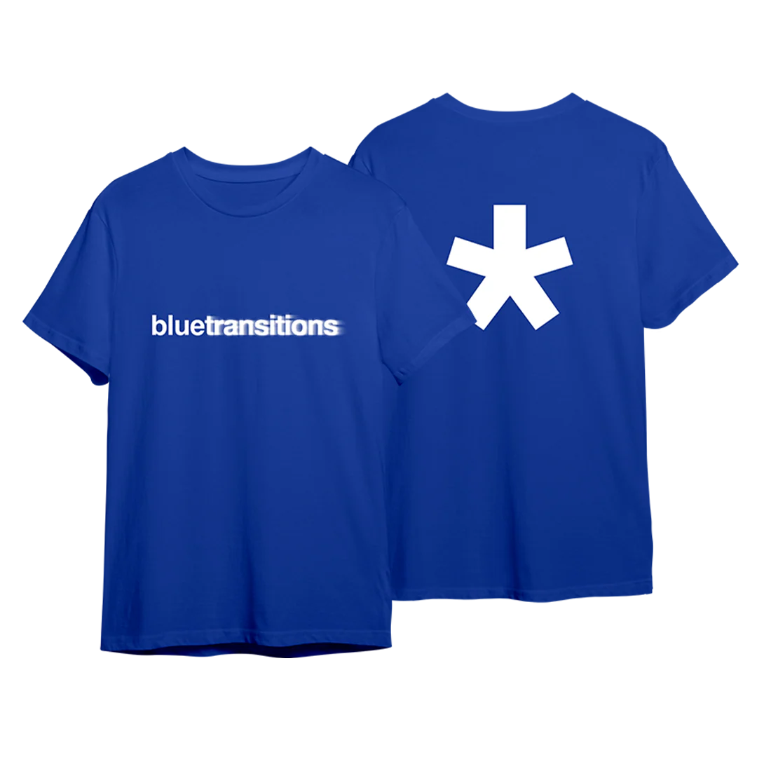 The Hunna - blue transitions - Blue T-Shirt