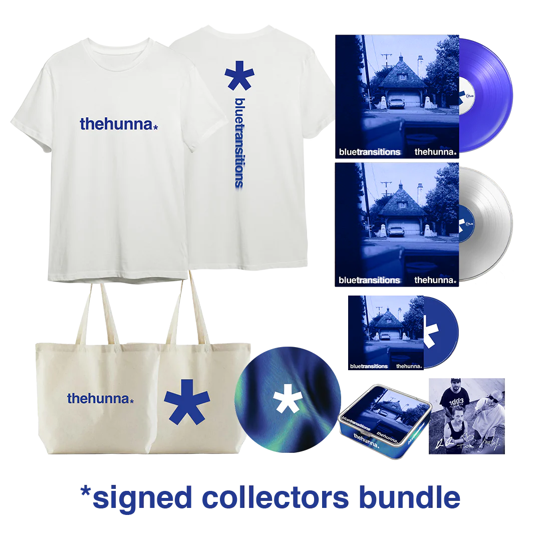 The Hunna - blue transitions - Signed Collector's Bundle