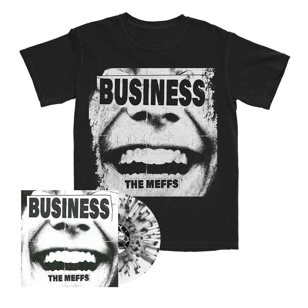 The Meffs - Business - Splatter LP Merch Bundle