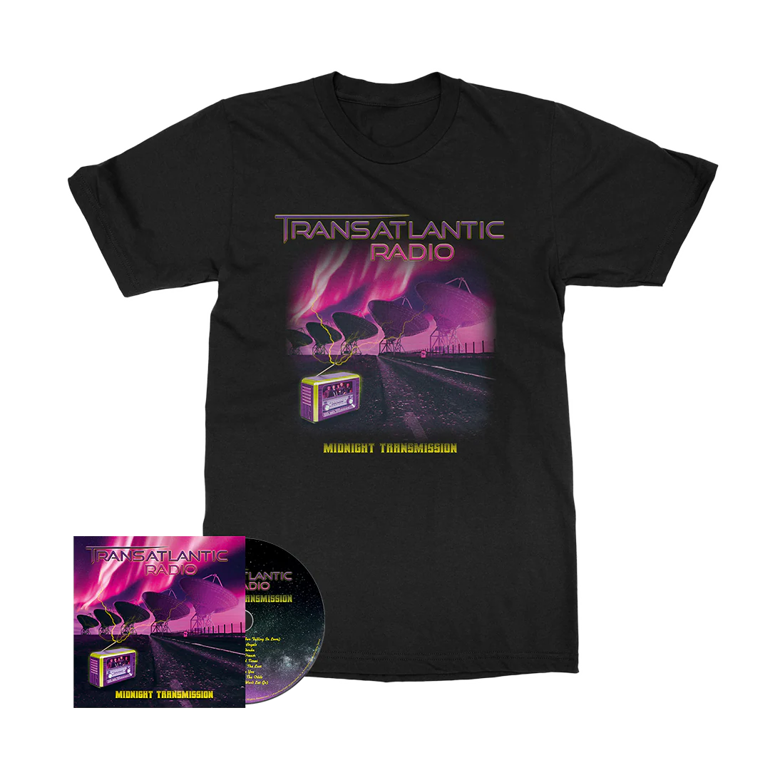 Transatlantic Radio - Midnight Transmission - CD Merch Bundle