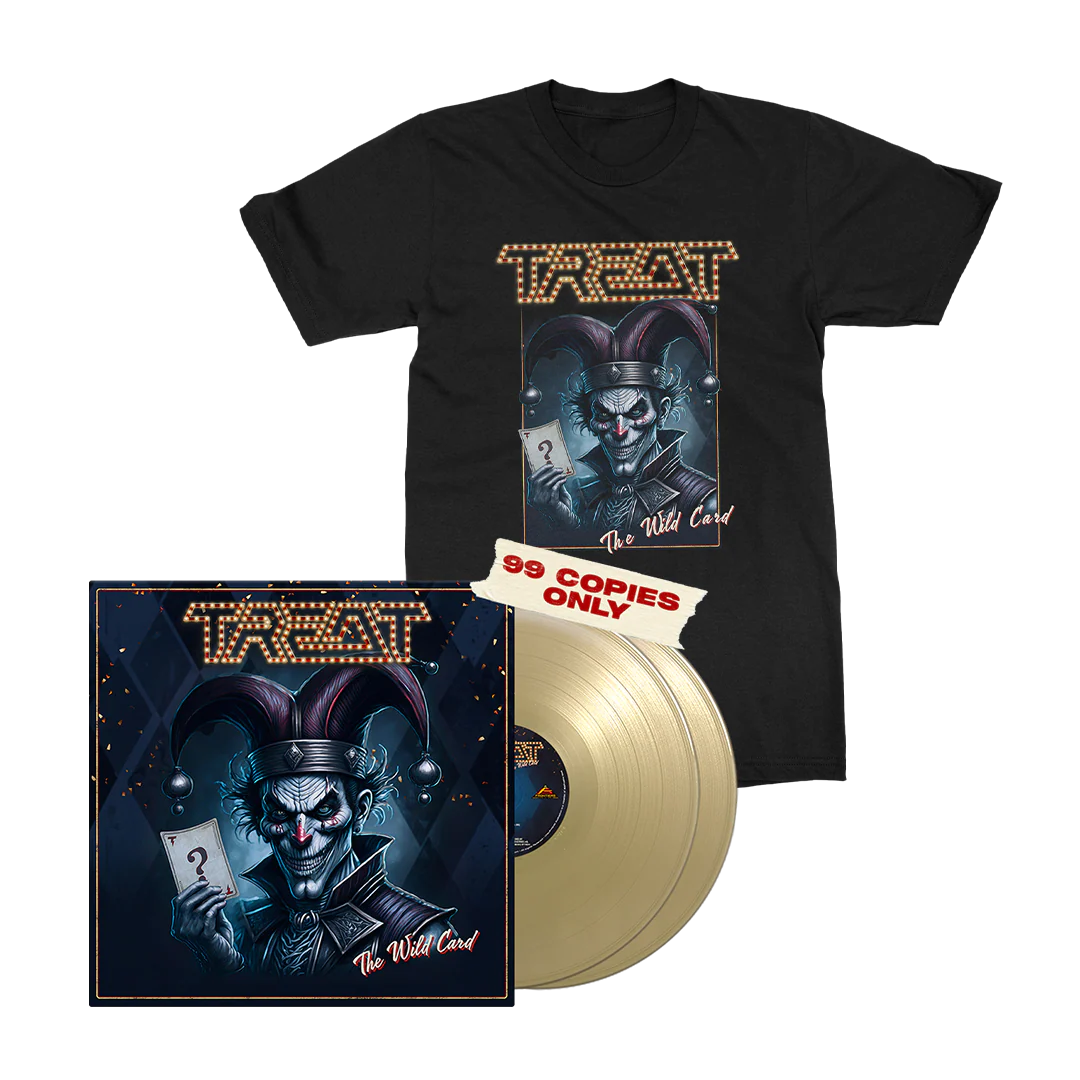 Treat - The Wild Card - Gold Vinyl Merch Bundle