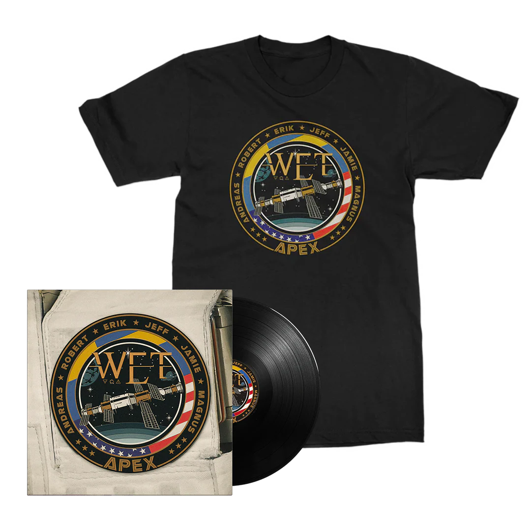 W.E.T. - Apex - Black Vinyl + Tee Bundle